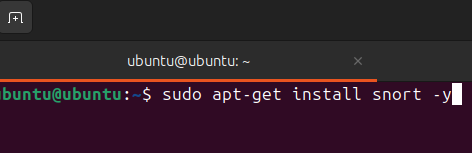 Install Snort Screenshot